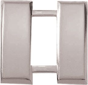 Blackinton Captain Bars-Smooth in Nickel